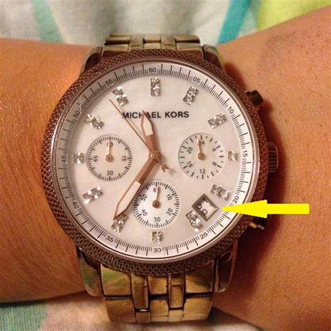 how to tell fake michael kors watch|genuine michael kors watch.